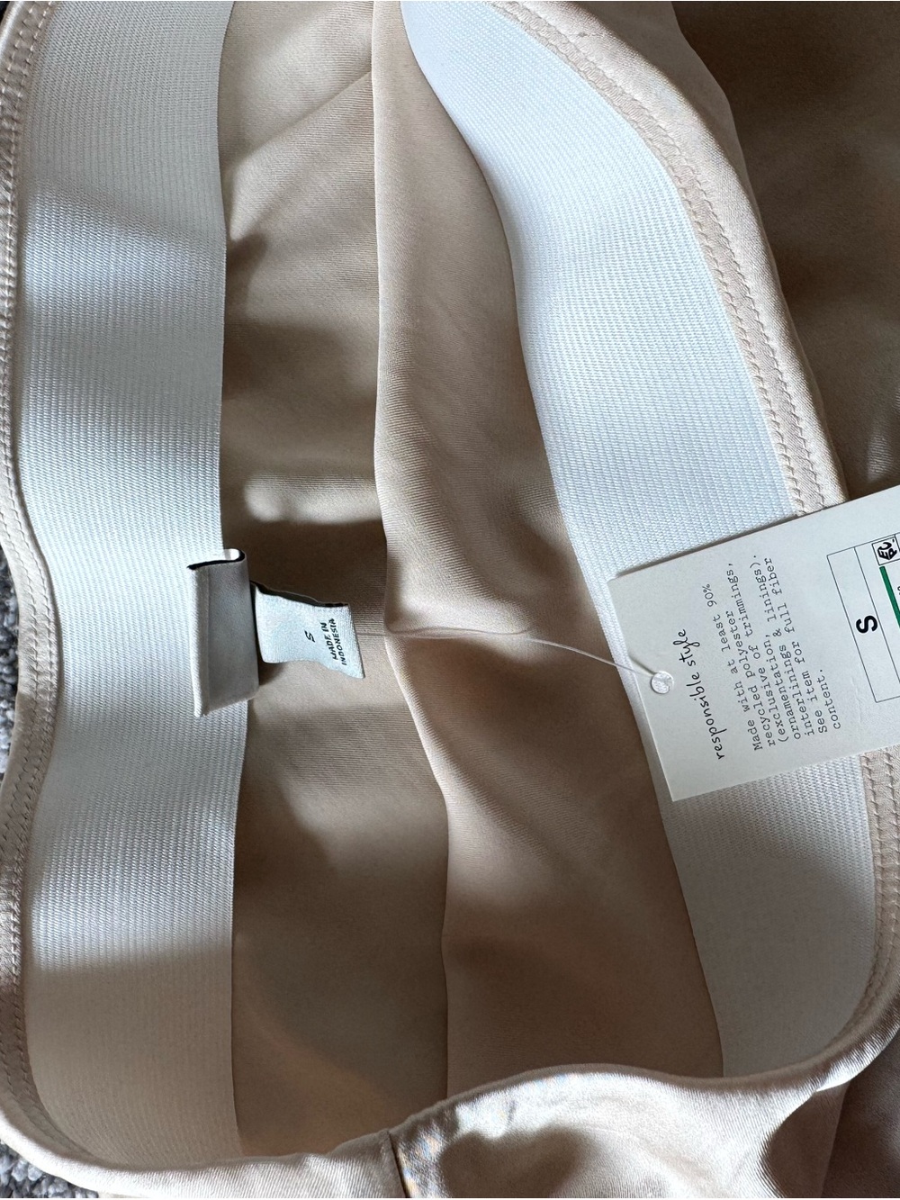 Target Cream Circle Skirt - Picture 5 of 5